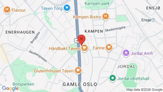 Apartments for rent i Oslo Gamle Oslo - kort over placeringen