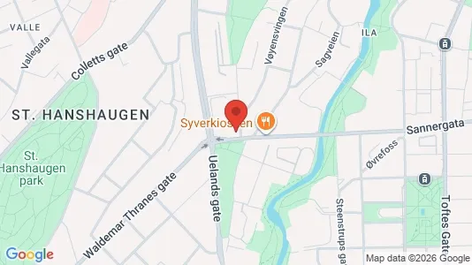 Apartments for rent i Oslo Sagene - kort over placeringen