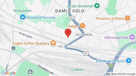 Apartments for rent i Oslo Gamle Oslo - kort over placeringen