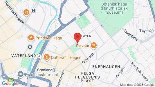 Apartments for rent i Oslo Gamle Oslo - kort over placeringen