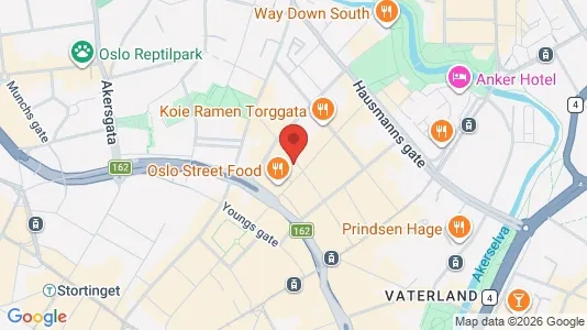 Rooms for rent i Oslo St. Hanshaugen - kort over placeringen
