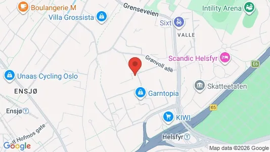 Apartments for rent i Oslo Gamle Oslo - kort over placeringen