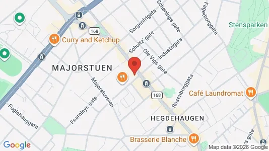 Apartments for rent i Oslo Frogner - kort over placeringen