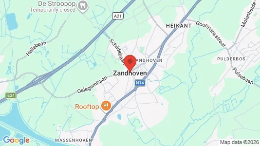 Apartments for rent i Zandhoven - kort over placeringen