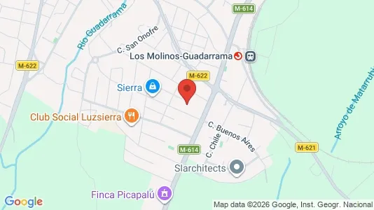 Apartments for rent i Cercedilla - kort over placeringen