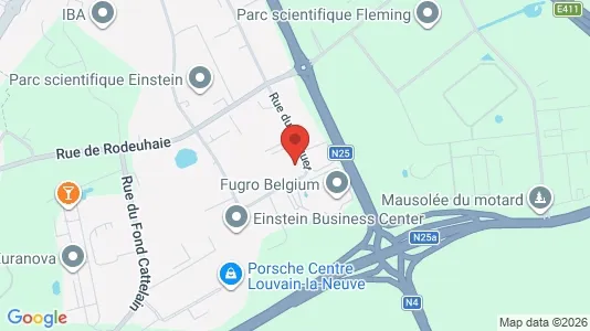 Apartments for rent in Ottignies-Louvain-la-Neuve - Photo from Google Street View