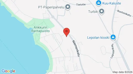 Apartments for rent i Lahti - kort over placeringen