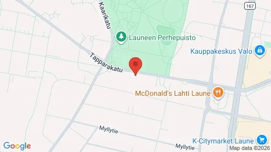 Apartments for rent i Lahti - kort over placeringen
