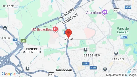 Apartments for rent in Brussels Jette - Photo from Google Street View