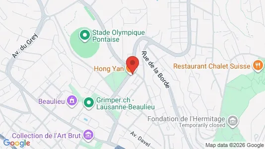 Apartments for rent i Lausanne - kort over placeringen