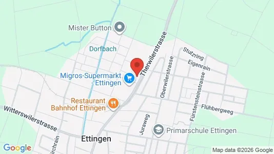 Apartments for rent i Arlesheim - kort over placeringen