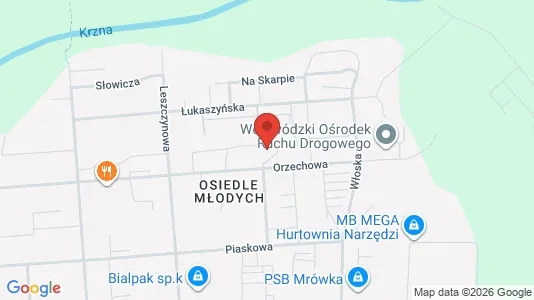 Apartments for rent i Biała Podlaska - kort over placeringen