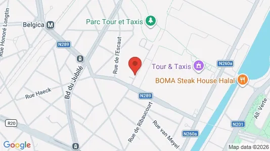 Apartments for rent in Brussels Sint-Jans-Molenbeek - Photo from Google Street View