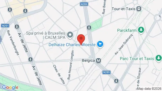 Apartments for rent in Brussels Jette - Photo from Google Street View