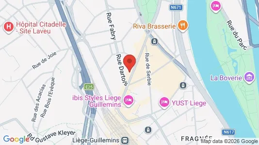 Apartments for rent in Luik - Photo from Google Street View