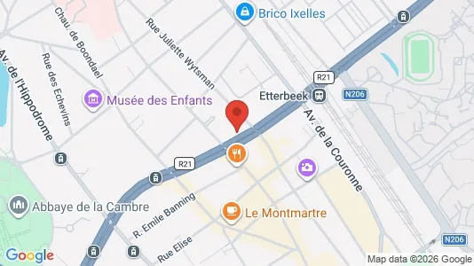 Apartments for rent in Brussels Elsene - Photo from Google Street View