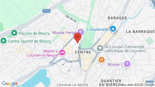 Apartments for rent in Ottignies-Louvain-la-Neuve - Photo from Google Street View