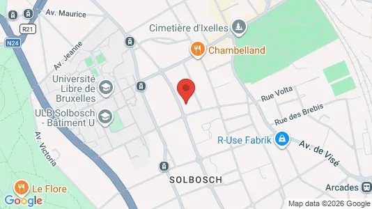 Apartments for rent in Brussels Elsene - Photo from Google Street View