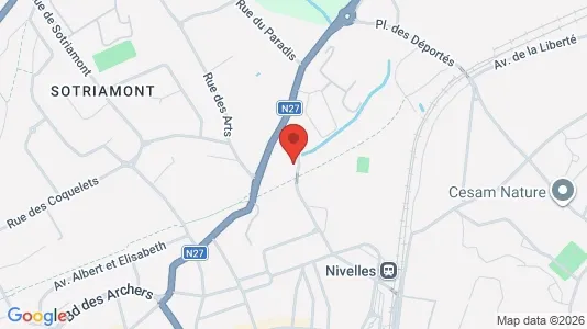 Apartments for rent in Nijvel - Photo from Google Street View