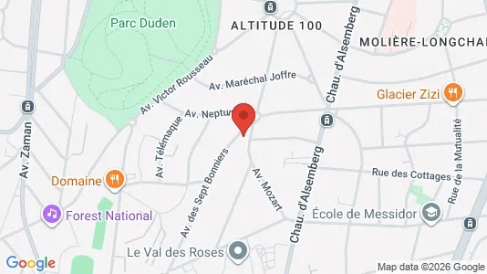 Apartments for rent in Brussels Vorst - Photo from Google Street View