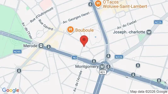 Apartments for rent in Brussels Etterbeek - Photo from Google Street View