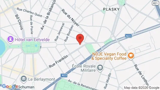 Apartments for rent i Stad Brussel - kort over placeringen