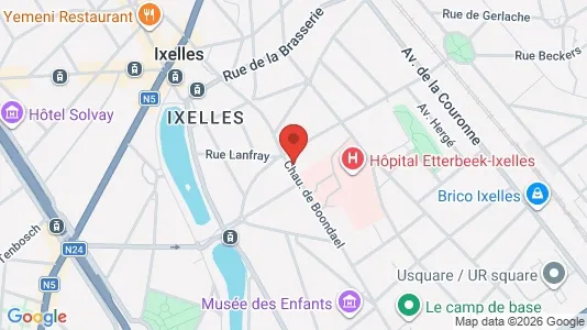 Apartments for rent in Brussels Elsene - Photo from Google Street View