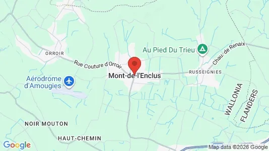 Apartments for rent i Mont-de-l'Enclus - kort over placeringen