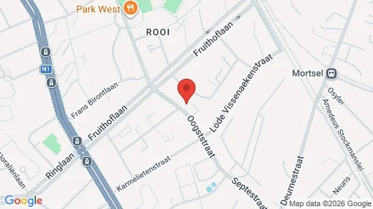 Apartments for rent i Antwerp Berchem - kort over placeringen
