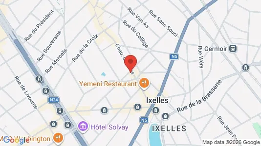Apartments for rent in Brussels Elsene - Photo from Google Street View