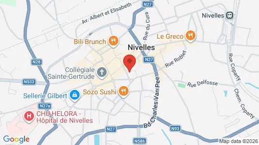 Apartments for rent in Nijvel - Photo from Google Street View