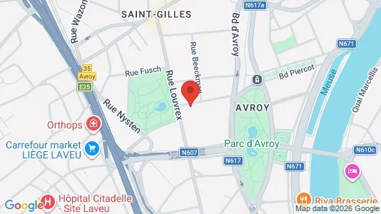 Apartments for rent in Luik - Photo from Google Street View