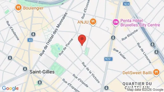 Apartments for rent in Brussels Sint-Gillis - Photo from Google Street View
