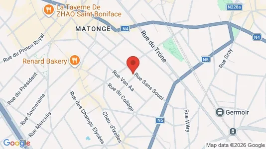 Apartments for rent in Brussels Elsene - Photo from Google Street View