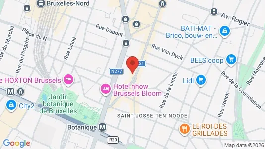 Apartments for rent in Brussels Sint-Joost-ten-Node - Photo from Google Street View
