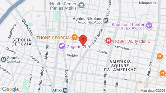 Apartments for rent in Athens Agios Nikolaos - Photo from Google Street View