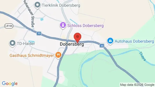 Apartments for rent i Dobersberg - kort over placeringen