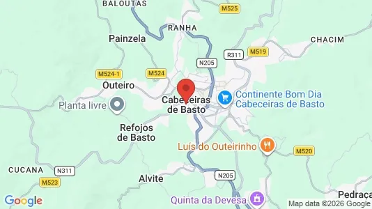 Apartments for rent in Cabeceiras de Basto - Photo from Google Street View