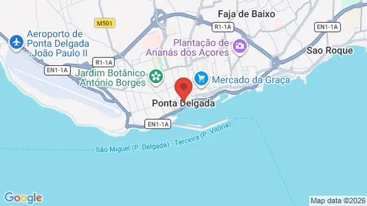 Apartments for rent in Ponta Delgada - Photo from Google Street View