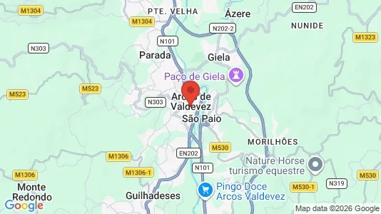 Apartments for rent in Arcos de Valdevez - Photo from Google Street View