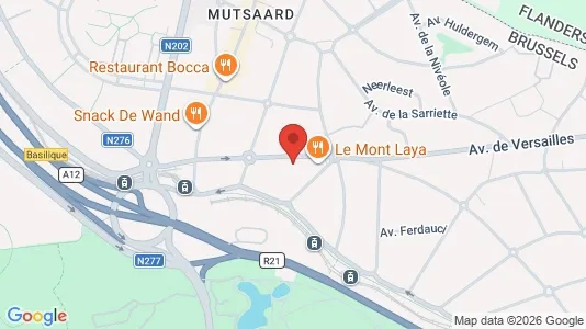 Apartments for rent i Stad Brussel - kort over placeringen