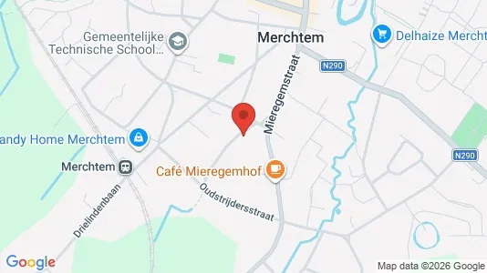 Apartments for rent i Merchtem - kort over placeringen