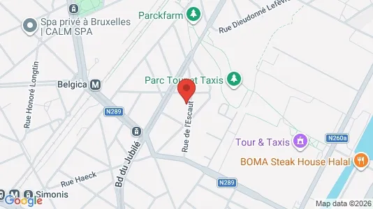 Apartments for rent in Brussels Sint-Jans-Molenbeek - Photo from Google Street View