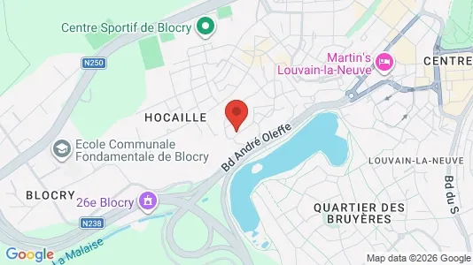 Apartments for rent in Ottignies-Louvain-la-Neuve - Photo from Google Street View