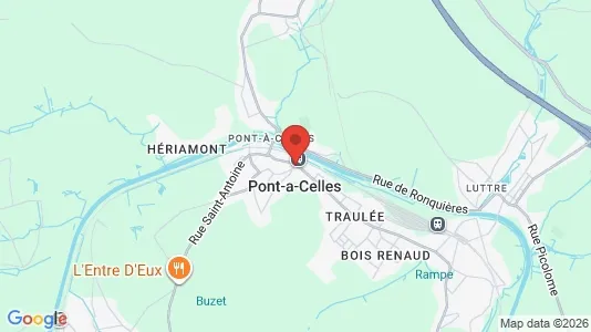Apartments for rent in Pont-à-Celles - Photo from Google Street View