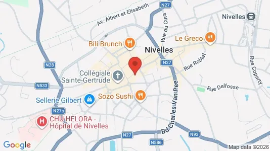 Apartments for rent in Nijvel - Photo from Google Street View