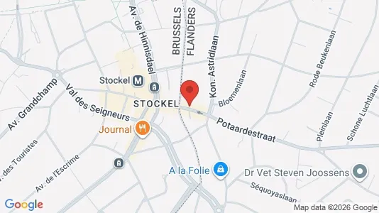 Apartments for rent i Kraainem - kort over placeringen