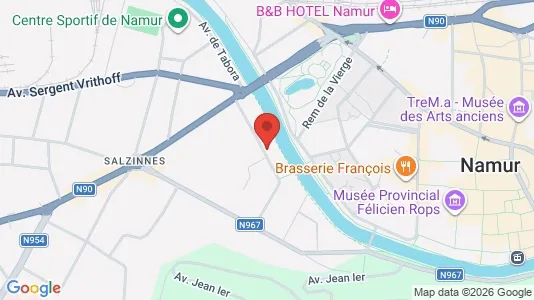 Apartments for rent in Namen - Photo from Google Street View