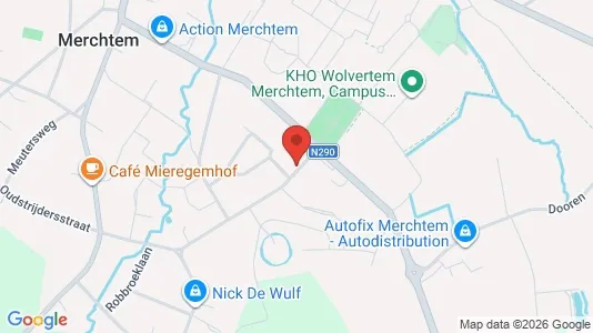 Apartments for rent i Merchtem - kort over placeringen