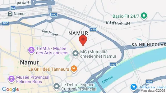 Apartments for rent in Namen - Photo from Google Street View
